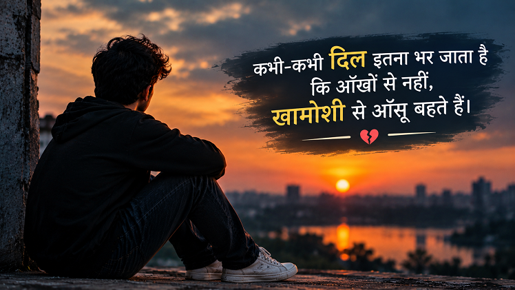 Touching Emotional Shayari in Hindi​​