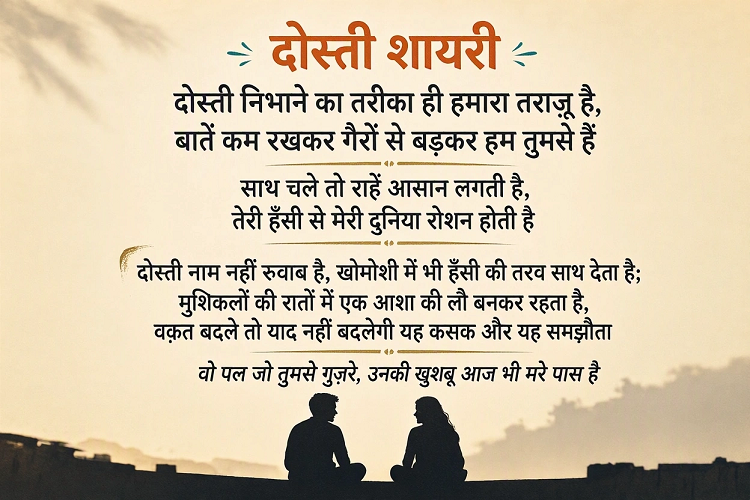 Unforgettable Friendship Shayari