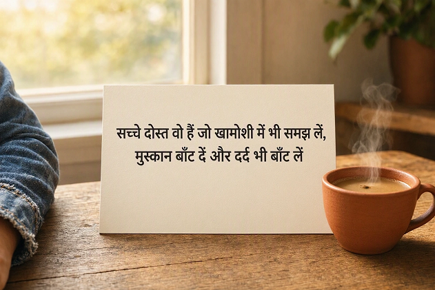 Dosti Status Shayari For Social Media