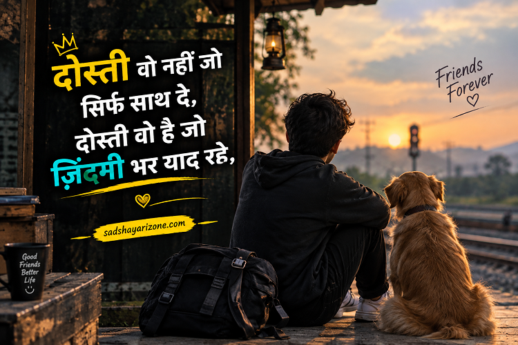 True Friendship Shayari in Hindi